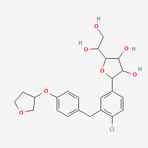 molecular formula C23H27ClO7 B1432253 Empagliflozin R-Furanose CAS No. 1620758-31-7