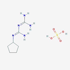 N-cyclopentylimidodicarbonimidic diamide sulfate