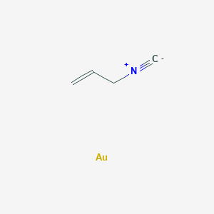 molecular formula C4H5AuN B14322677 Gold;3-isocyanoprop-1-ene CAS No. 111378-44-0