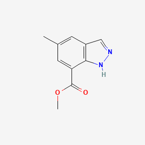 methyl 5-methyl-1H-indazole-7-carboxylate