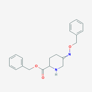 (2S)-5-(benzyloxyimino)-piperidine-2-carboxylic acid benzyl ester