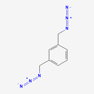molecular formula C8H8N6 B14322997 1,3-Bis(azidomethyl)benzene CAS No. 102437-80-9