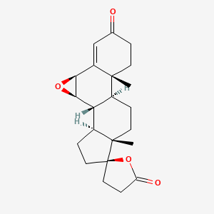 molecular formula C22H28O4 B14323059 6-beta,7-beta-Epoxy-canrenone CAS No. 110078-66-5