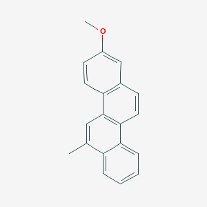 molecular formula C20H16O B14323178 2-Methoxy-6-methylchrysene CAS No. 110009-69-3
