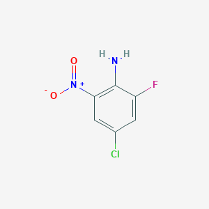 4-Chloro-2-fluoro-6-nitroaniline