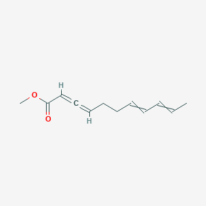 molecular formula C12H16O2 B14323500 Methyl undeca-2,3,7,9-tetraenoate CAS No. 111875-97-9