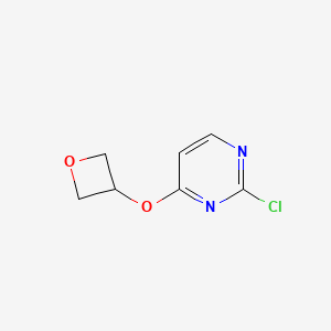 2-Chloro-4-(oxetan-3-yloxy)pyrimidine