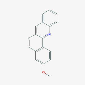 molecular formula C18H13NO B14323637 3-Methoxybenzo[c]acridine CAS No. 111351-45-2