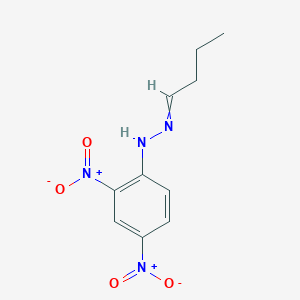 molecular formula C10H12N4O4 B143238 Butyraldehyde 2,4-Dinitrophenylhydrazone CAS No. 1527-98-6