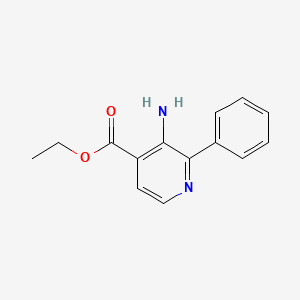 Ethyl 3-amino-2-phenylpyridine-4-carboxylate