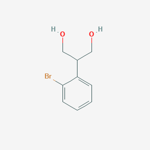 molecular formula C9H11BrO2 B1432408 1,3-Propanediol, 2-(2-bromophenyl)- CAS No. 1507091-95-3
