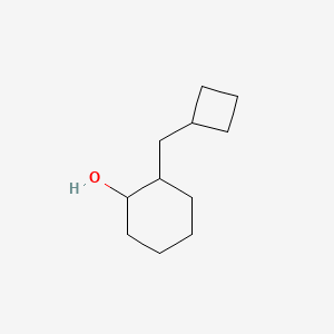 molecular formula C11H20O B1432411 2-(Cyclobutylmethyl)cyclohexan-1-ol CAS No. 1505756-02-4