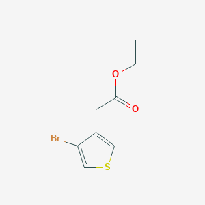 Ethyl 2-(4-bromothiophen-3-yl)acetate