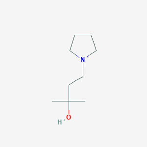 2-Methyl-4-(pyrrolidin-1-yl)butan-2-ol