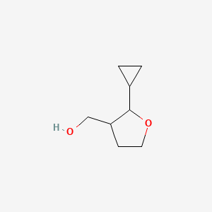 (2-Cyclopropyloxolan-3-yl)methanol