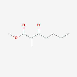 Methyl 2-methyl-3-oxoheptanoate