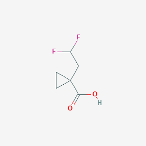 1-(2,2-Difluoroethyl)cyclopropane-1-carboxylic acid