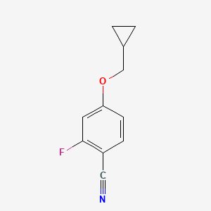 4-Cyclopropylmethoxy-2-fluoro-benzonitrile