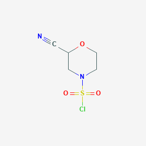 2-Cyanomorpholine-4-sulfonyl chloride