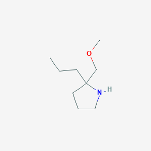2-(Methoxymethyl)-2-propylpyrrolidine