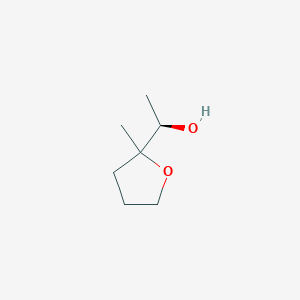 (1R)-1-(2-methyloxolan-2-yl)ethan-1-ol