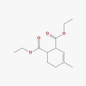 molecular formula C13H20O4 B14325132 Diethyl 4-methylcyclohex-3-ene-1,2-dicarboxylate CAS No. 112289-99-3