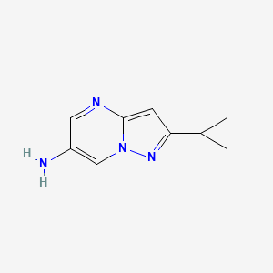 2-Cyclopropylpyrazolo[1,5-a]pyrimidin-6-amine
