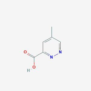 molecular formula C6H6N2O2 B1432526 5-Methylpyridazine-3-carboxylic acid CAS No. 1211578-14-1