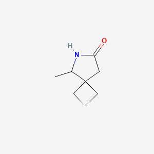 5-Methyl-6-azaspiro[3.4]octan-7-one
