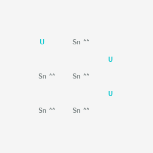 molecular formula Sn5U3 B14325372 CID 71334300 