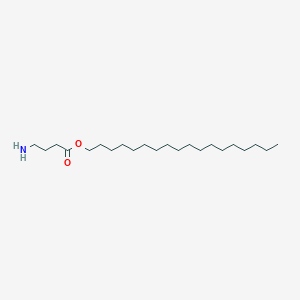 molecular formula C22H45NO2 B14325388 Octadecyl 4-aminobutanoate CAS No. 109974-08-5