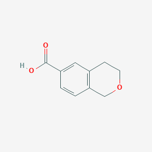 3,4-dihydro-1H-2-benzopyran-6-carboxylic acid