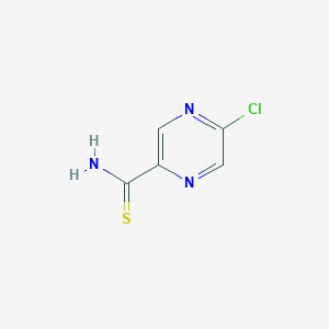 2-Pyrazinecarbothioamide, 5-chloro-