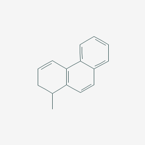 molecular formula C15H14 B14325504 1-Methyl-1,2-dihydrophenanthrene CAS No. 110095-13-1