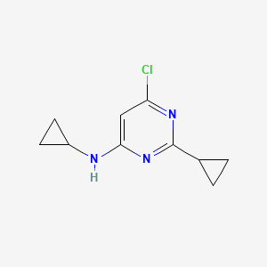 6-chloro-N,2-dicyclopropylpyrimidin-4-amine