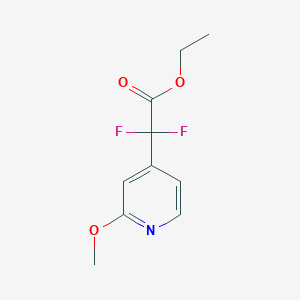 Ethyl 2,2-difluoro-2-(2-methoxypyridin-4-yl)acetate