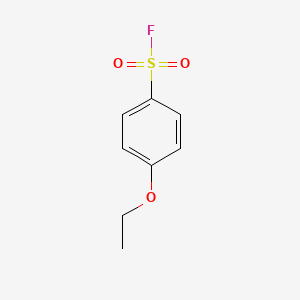 molecular formula C8H9FO3S B1432568 4-Ethoxybenzene-1-sulfonyl fluoride CAS No. 402-56-2