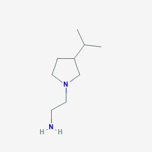 2-(3-Isopropyl-1-pyrrolidinyl)ethylamine