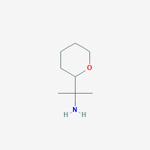 2-(Oxan-2-yl)propan-2-amine