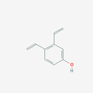 molecular formula C10H10O B14325899 3,4-Diethenylphenol CAS No. 111861-24-6