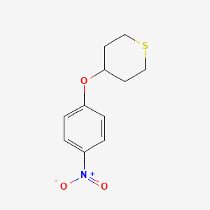 4-(4-Nitrophenoxy)tetrahydro-2h-thiopyran