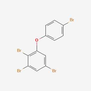 molecular formula C12H6Br4O B1432611 2,3,4',5-Tetrabromodiphenyl ether CAS No. 446254-34-8