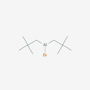 molecular formula C10H22AlBr B14326120 Bromobis(2,2-dimethylpropyl)alumane CAS No. 110638-23-8