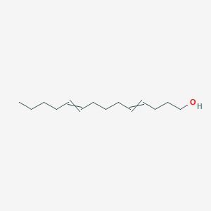molecular formula C14H26O B14326166 Tetradeca-4,9-dien-1-ol CAS No. 108609-20-7