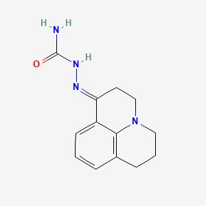 molecular formula C13H16N4O B14326176 1-Ketojulolidine semicarbazone CAS No. 101077-38-7