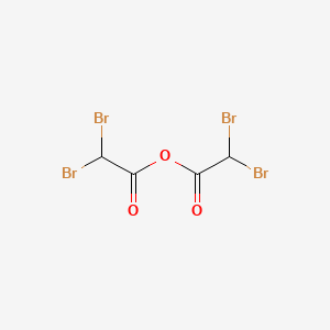 molecular formula C4H2Br4O3 B14326181 Dibromoacetic anhydride CAS No. 105822-47-7