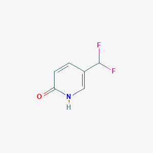 molecular formula C6H5F2NO B1432619 5-(Difluoromethyl)pyridin-2(1H)-one CAS No. 1402550-75-7