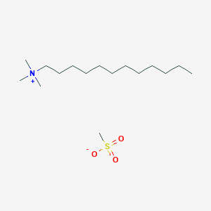 molecular formula C16H37NO3S B14326199 N,N,N-Trimethyldodecan-1-aminium methanesulfonate CAS No. 101904-93-2