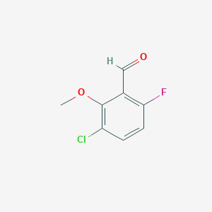 3-Chloro-6-fluoro-2-methoxybenzaldehyde