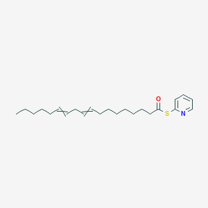 molecular formula C23H35NOS B14326290 S-pyridin-2-yl octadeca-9,12-dienethioate CAS No. 104197-74-2